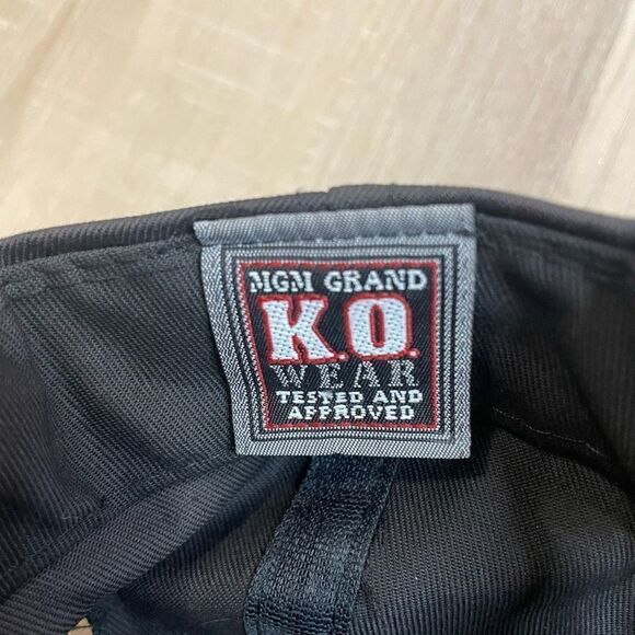 VTG 96' Seldon vs Tyson Boxing Championship Fight Hat Snapback MGM Black - Picture 5 of 6